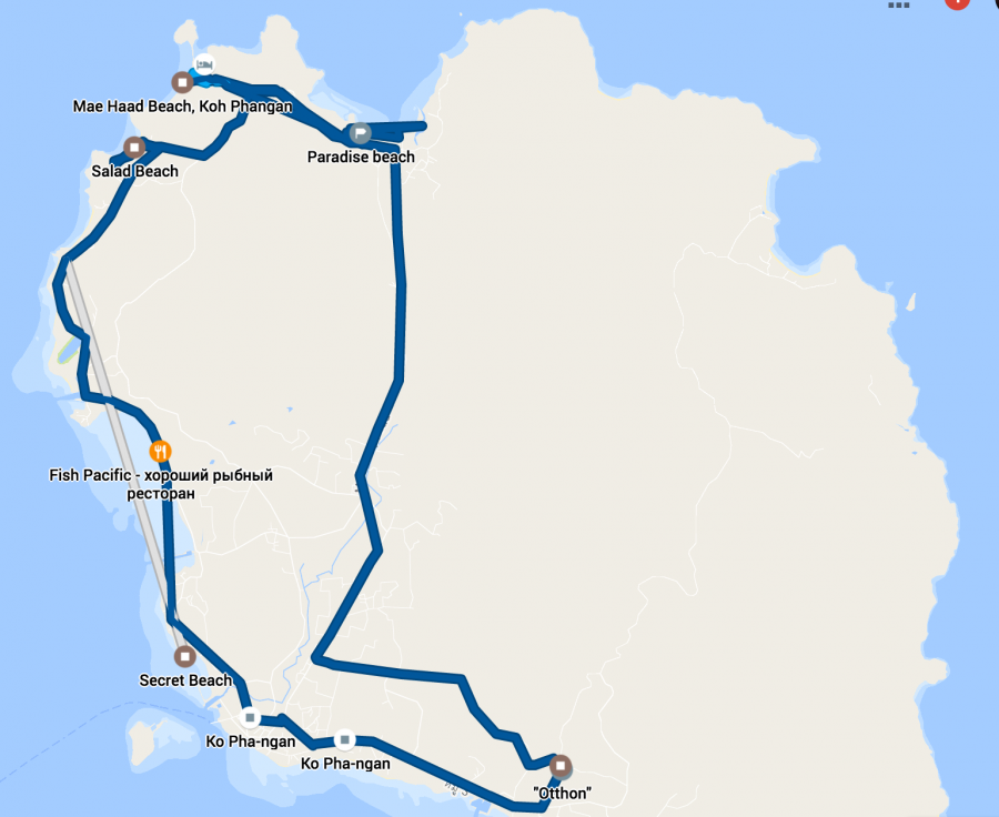 December 24-i útvonal