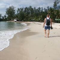 Séta a BeachHub felé