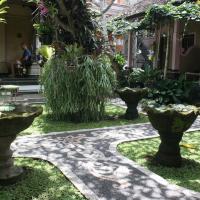 Bali szállás kertje