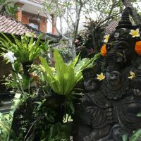 Bali szállás kertje