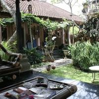 Bali szállás kertje