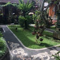 Bali szállás kertje