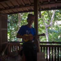 Ő a kedvencem, ukulelével