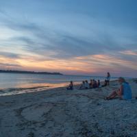 Naplemente első este